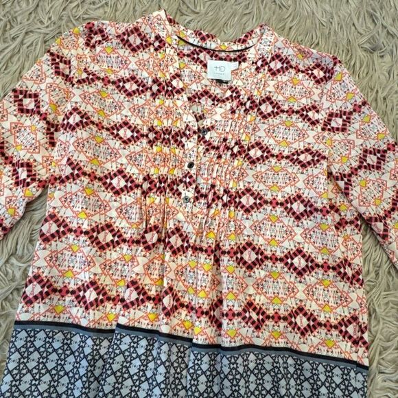 Anthropologie Vanessa Virginia blouse size 6 - Picture 4 of 7